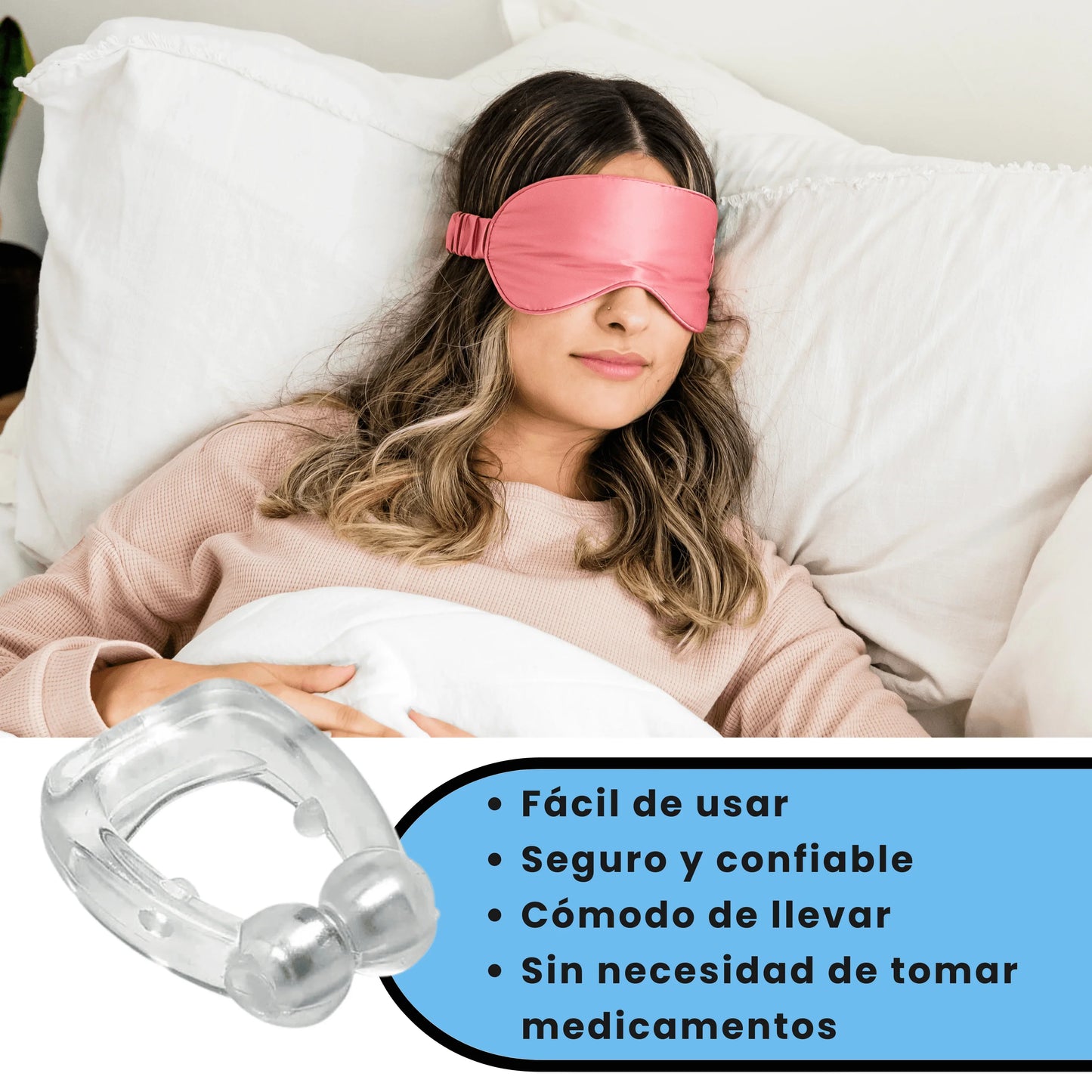 (BUY 1 LAKE 2) L-Nosnore™ Magnetic Anti-Snoring Nasal Dilator