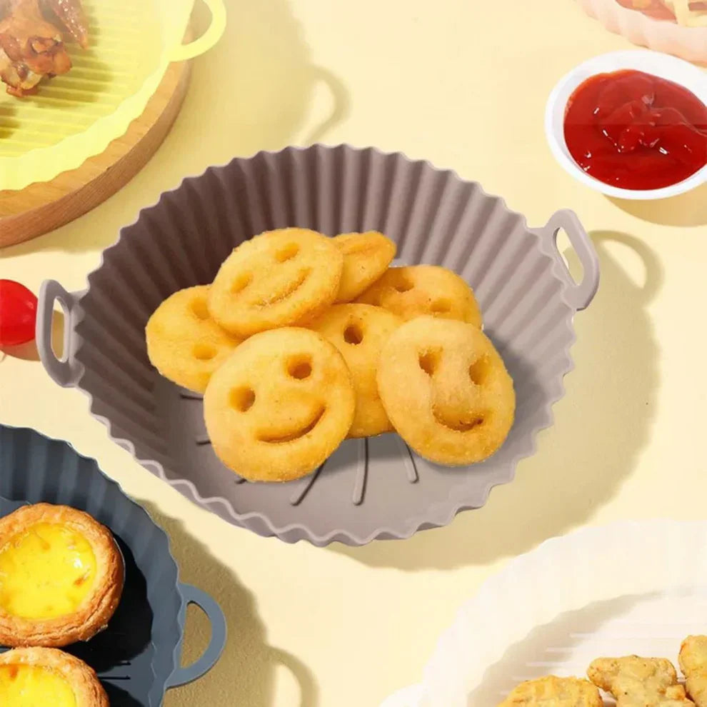 5 PIEZAS - SILICONE BASE FOR AIRFRYER