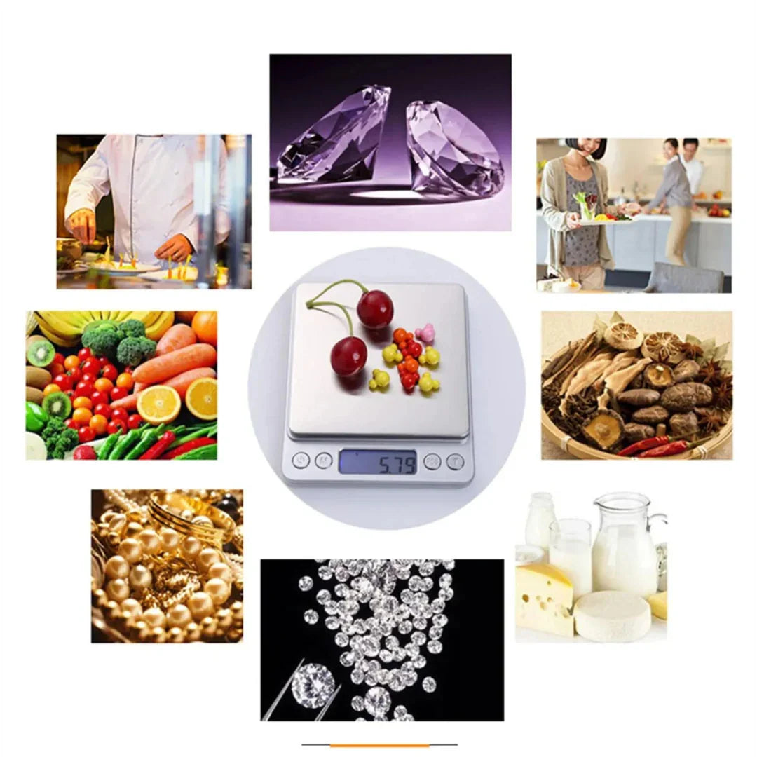 Digital Kitchen Scale with LCD Display | Santorini ©