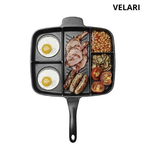 Velari™ 5 in 1 Multifunctional Sarten – Easy, Fast and Delicious Cooking 