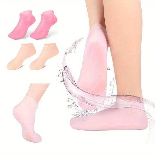 ✨ Velari Therapeutic Gel Socks: End Foot Pain. Restore Softness.