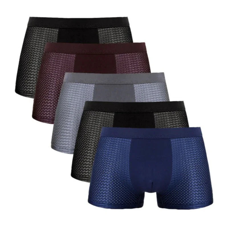 10 PIEZAS - Premium Bamboo Fiber Boxers - FREE SHIPPING 