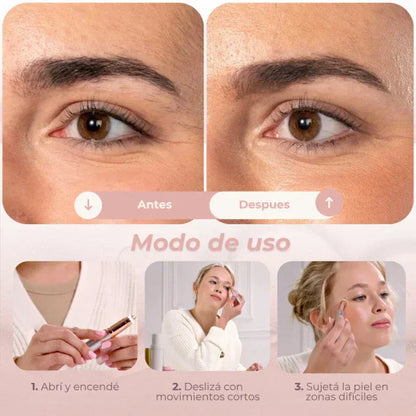 Fast and painless laser hair removal ✨ + REGALO facial epilator!